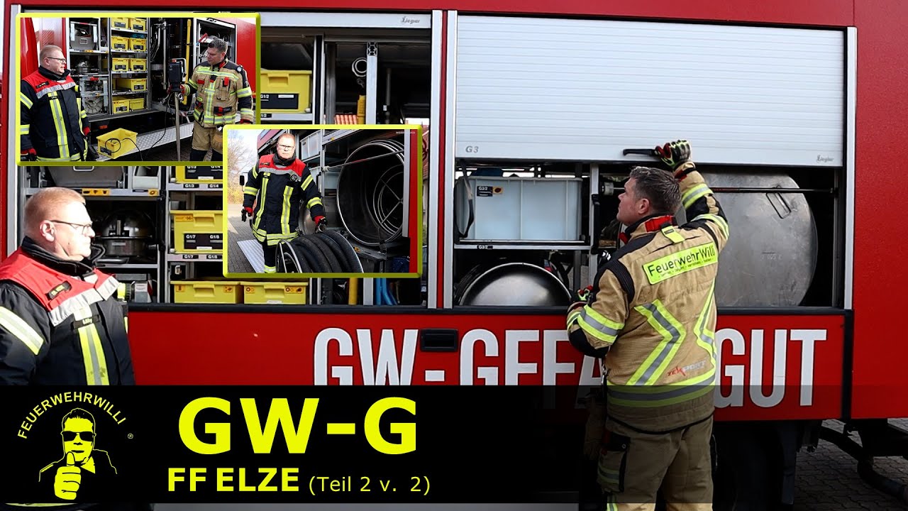 GW-G (Gerätewagen Gefahrgut) der FF ELZE - Teil 2 v. 2