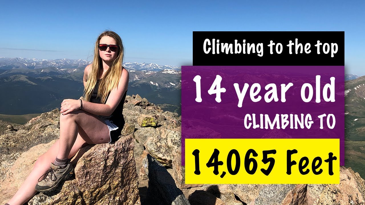 14 Year old Climbs a 14,000 Mountain in Colorado - Mount Bierstadt - Spirit Forest - S3 -Ep#84