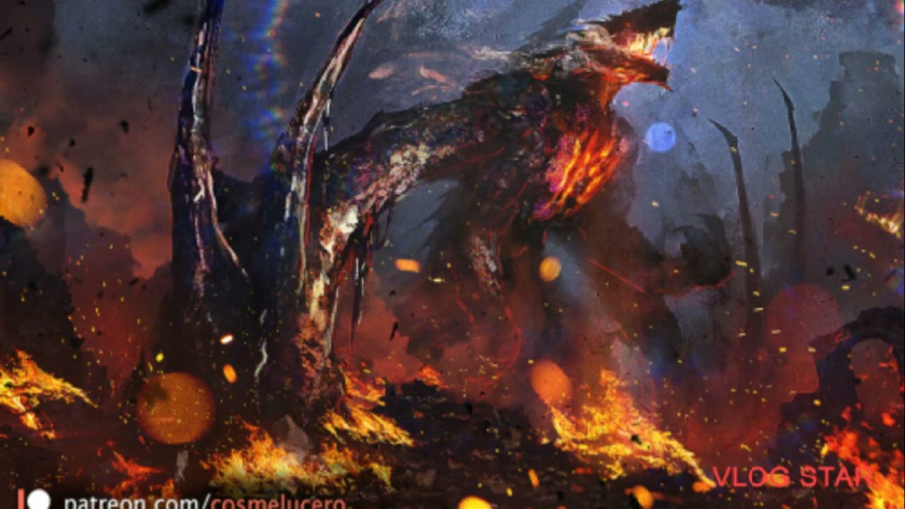 A Tremendous Gushing Battle On Heavy Wings/Gogmazios theme slowed