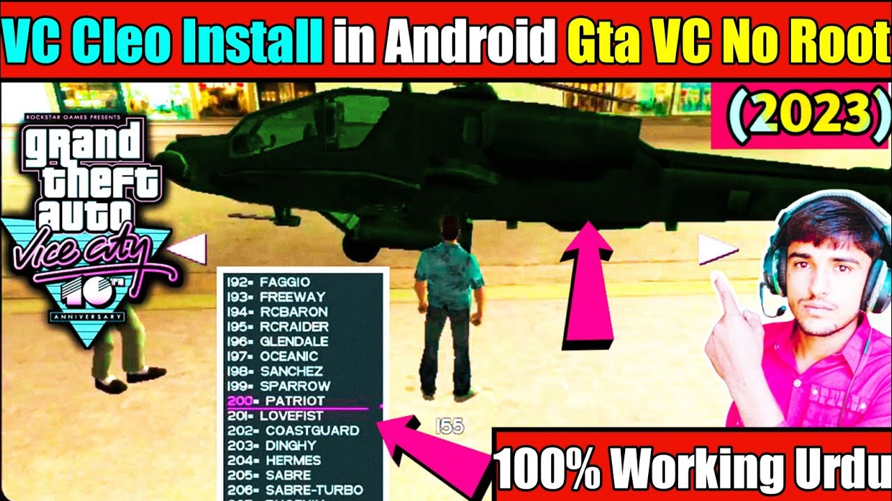 GTA-Vice-City-Cleo-cheat-mods for Android |apply cleo cheat Gta vc|  Without root (100)Working-2023-