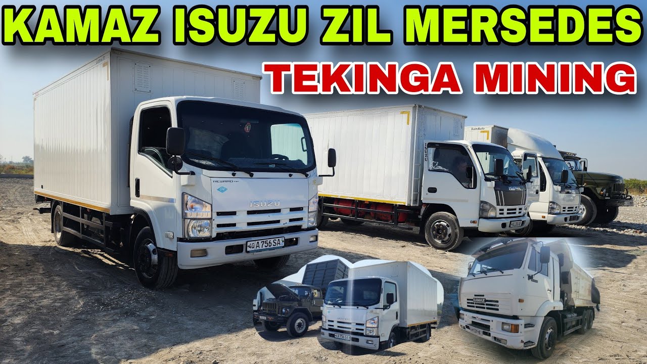13 SENTABR QOQON BOZORIDA ISUZU FURGON KAMAZ ZIL GAZ 53 MESEDE ATIKO HOVO 10 T ARZONLADI