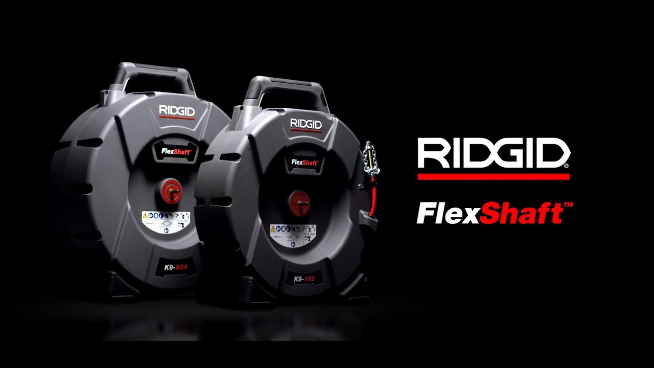 Ridgid Flexshaft - czyszczenie rur. Drain Cleaning.