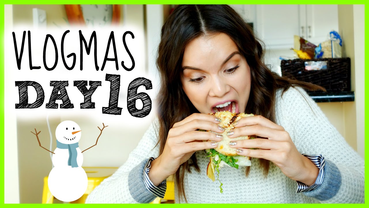 SANDWICH MONSTER ATTACKS! ❄ Vlogmas 16, 2014