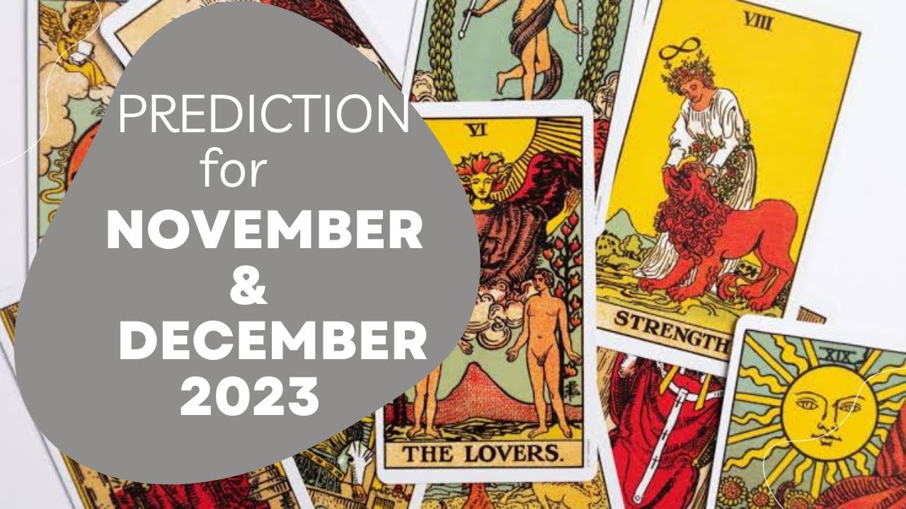 Prediction for November & December months 2023