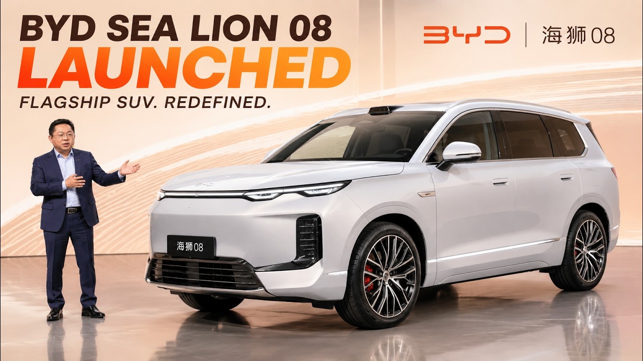 Запуск BYD Sea Lion 07 2026 года: запас хода 900 км по такой цене