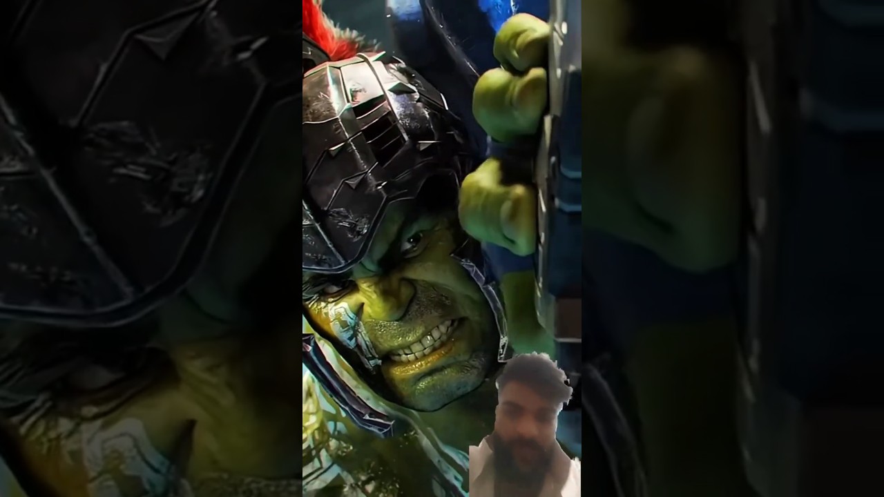 The strongest average Thor VS Hulk!....#shorts