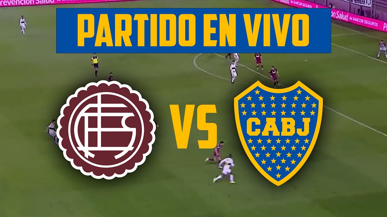 🔵🟡 LANÚS VS BOCA JUNIORS | PARTIDO EN VIVO | 100% BOCA