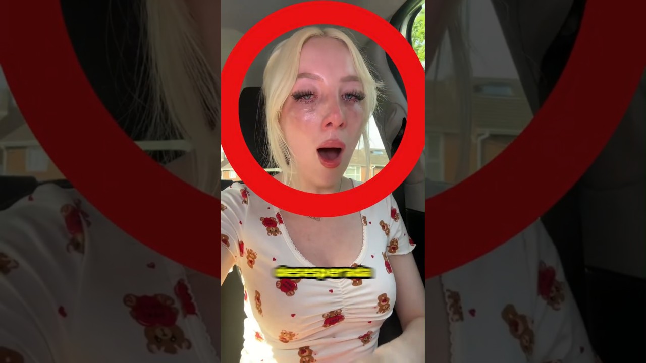 Tinha algo muito estranho no hamburguer dela... Chocou toda a internet