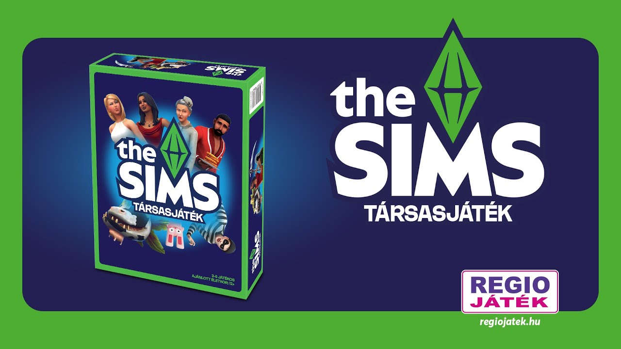 THE SIMS társasjáték - JÁTÉKBEMUTATÓ - REGIO JÁTÉK
