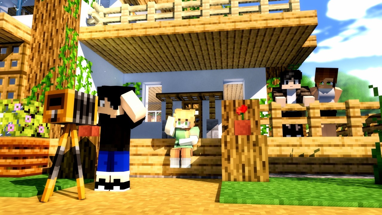 (Episode 1) Zaky new human brother character is here welcome Superend Karenel - Minecraft Animation