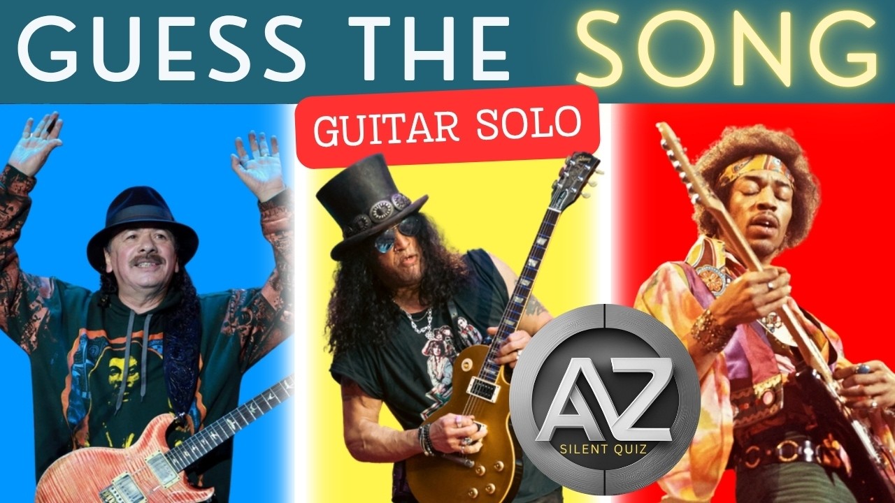 Name the Song Quiz | Ultimate Guitar Solo Challenge