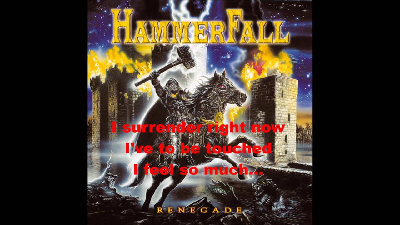 Hammerfall - Head Over Heels Bonus Track lyrics ( Accept Cover)