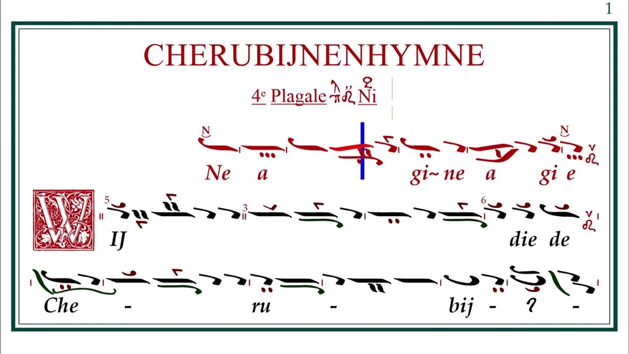 Cherubijnen Hymne - PL4e
