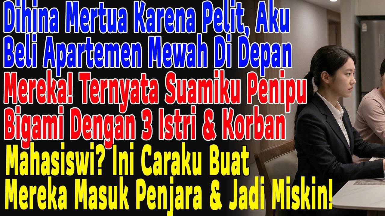 [BONGKAR] Suami PUNYA 3 ISTRI! Cara Cerdas Istri Sah BALAS DENDAM & Buat MERTUA MATRE Jadi MISKIN!