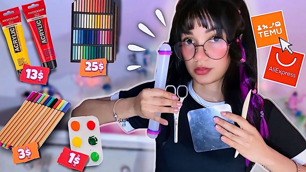 D&oacute;nde comprar MATERIALES DE ARTE? 🎨🖌️✂️por INTERNET ​⁠📲 @Art__Mily
