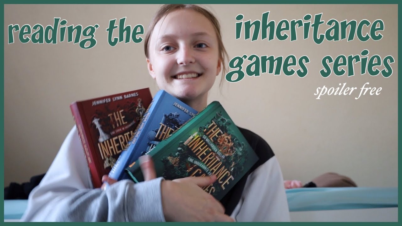 Inheritance Games reading vlog | spoiler free| Alicia.study