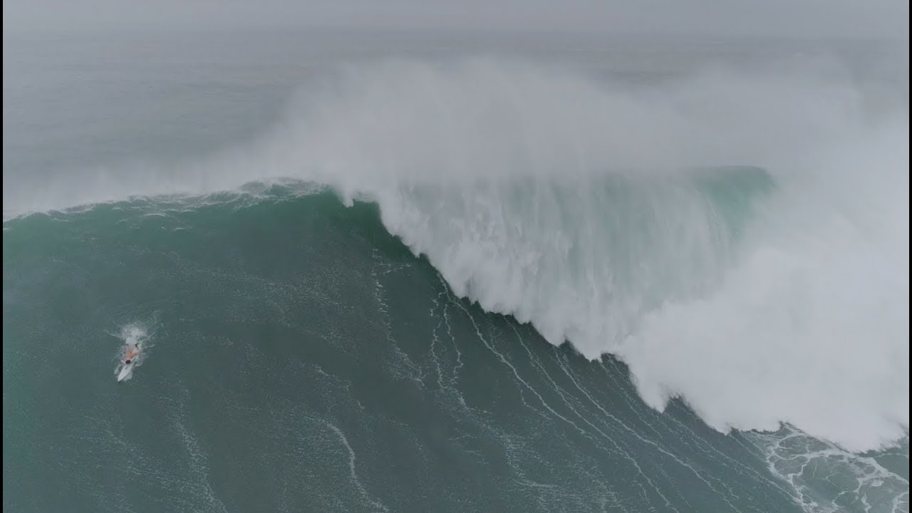 Mavericks 1-18-18 raw drone footage