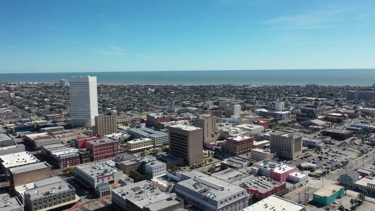 Galveston , Texas 🏝🏖 - flying my DJI Mavic 2 Pro (Drone Footage)