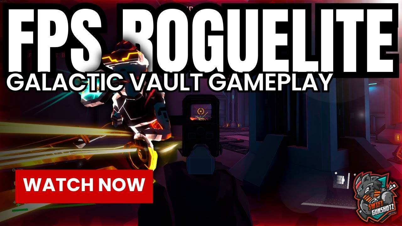 First Look: Galactic Vault FPS Roguelite Demo | GALACTIC VAULT | FPS Roguelite