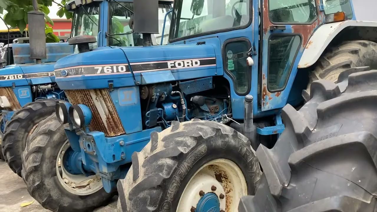 В чём разница между трактором Ford 6610 и тракторами 7610 и 6640? В чём разница между тракторами ...