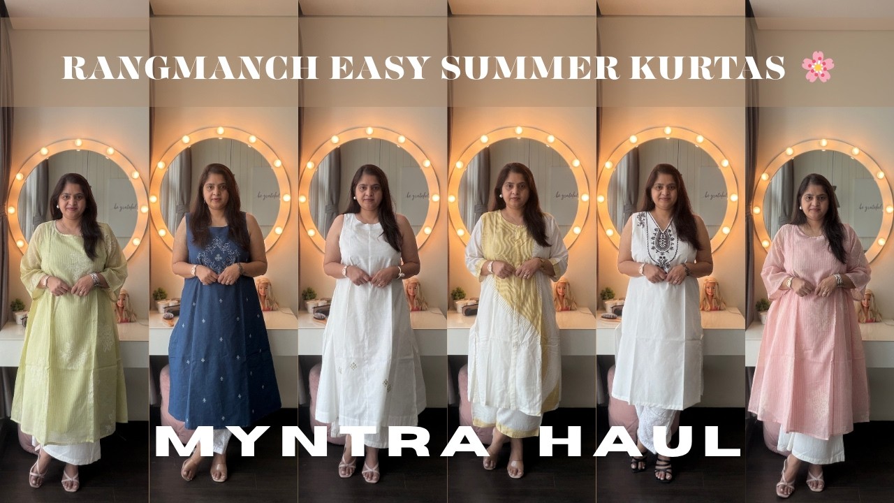 Rangmanch Kurta Haul from Pantaloons | Everyday Summer Kurtas You&rsquo;ll Love