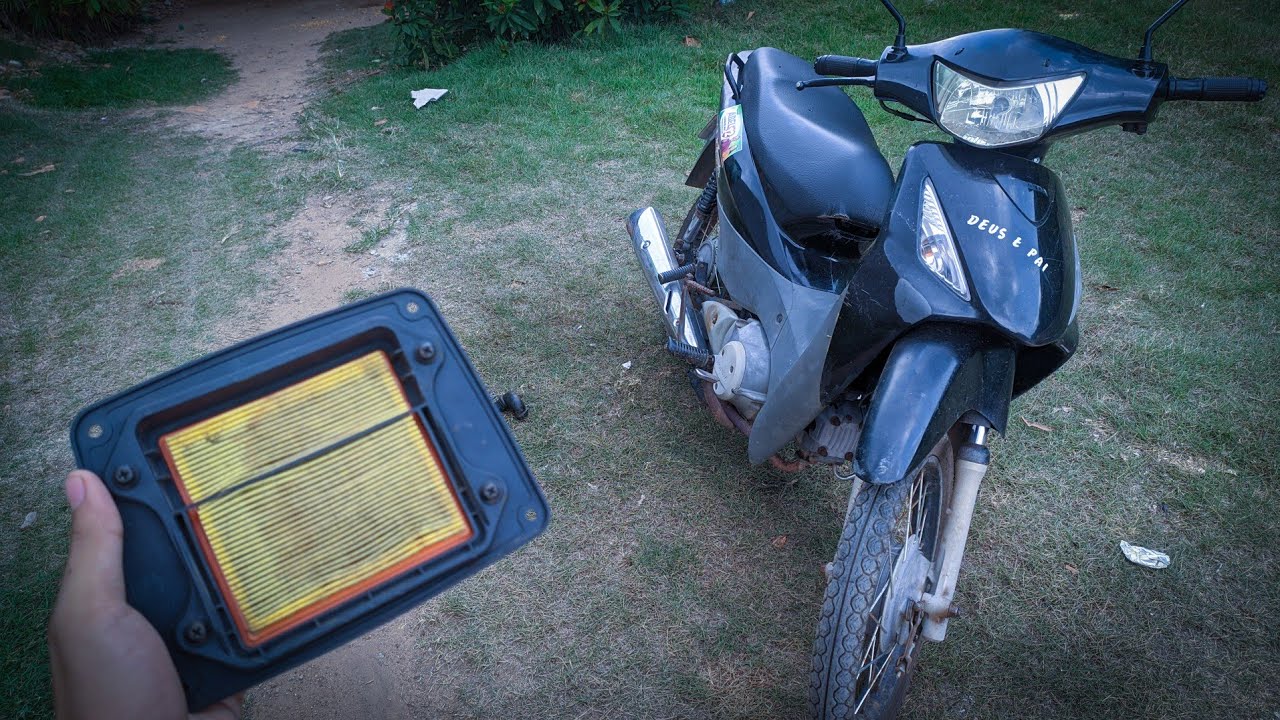 COMO TIRAR O FILTRO DA BIZ 125 muito fácil