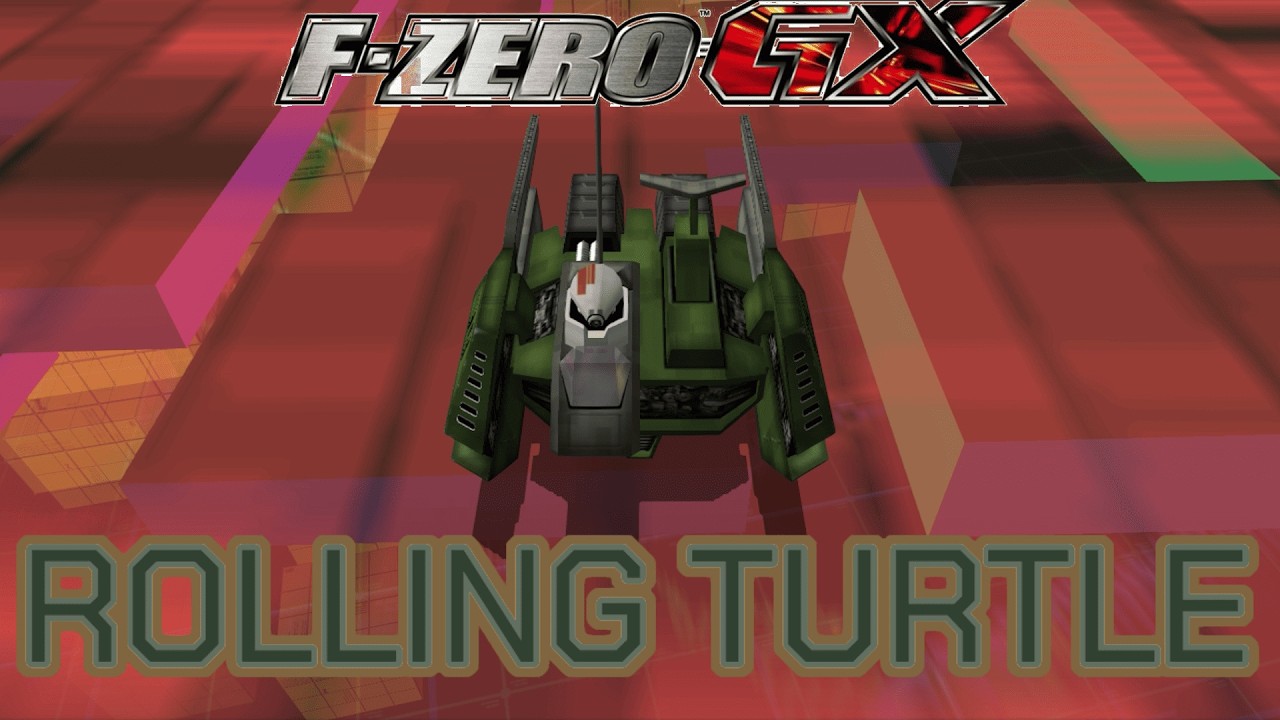 【マシン紹介】ボディだけではないマシン『ローリングタートル』【F-ZERO GX】