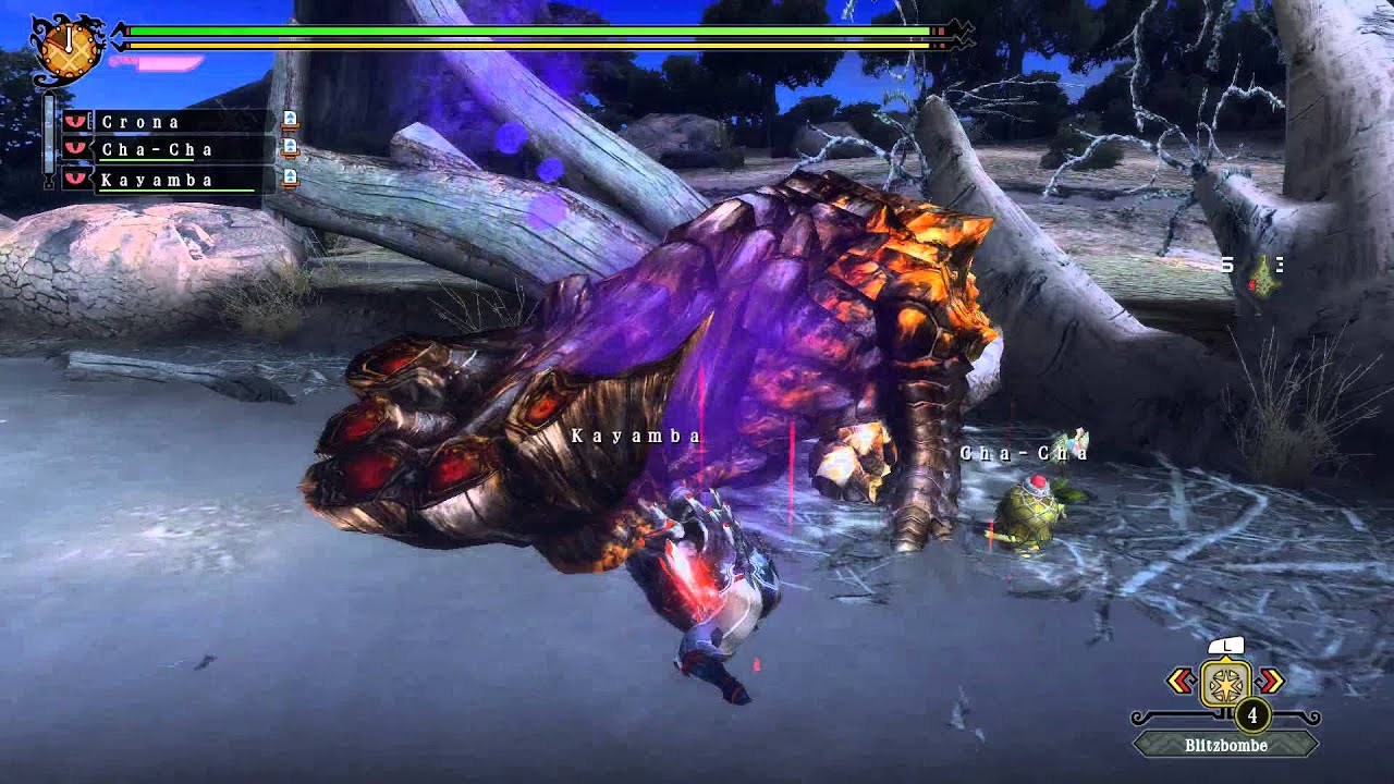MH3U G Rank Barroth Solo 3:10 (GS) HD