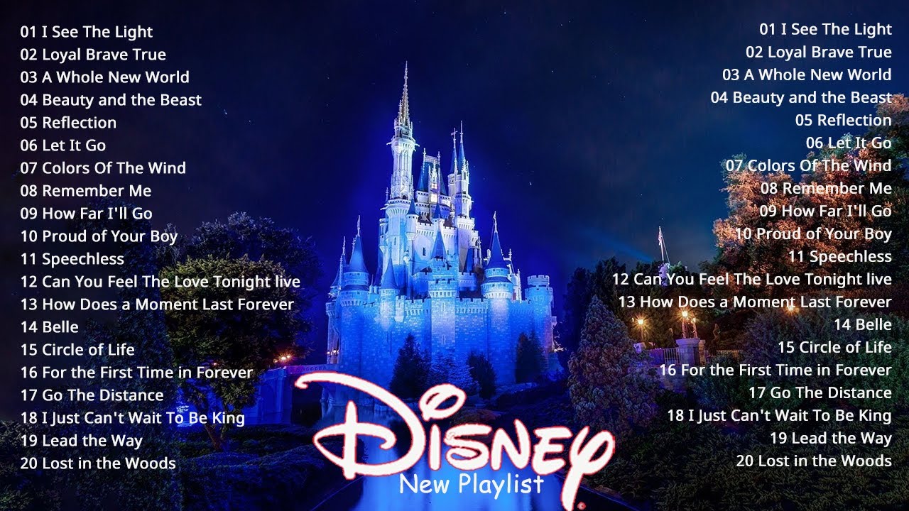Disney Music 2023 Playlist 🌼 Disney Songs 2023 ️🎊 Disney Love Songs Compilation