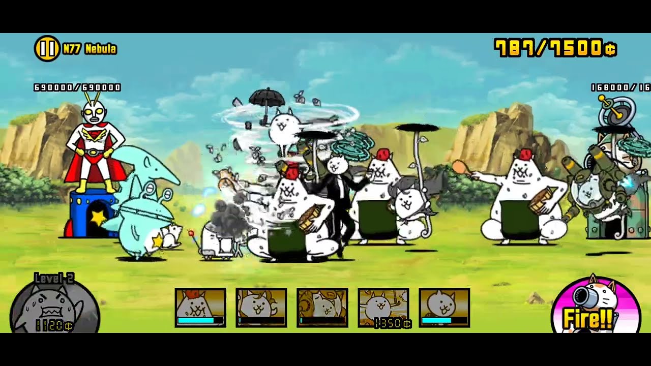 Battle Cats Chapter 9-45 N77 Nebula - Cats Of The Cosmos - Even Stars Burn Out