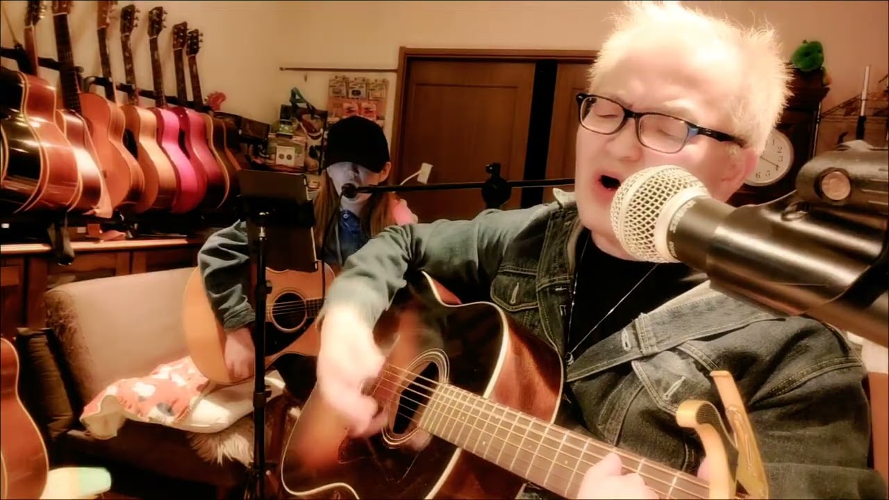 岡林信康 手紙 ✨️ jimaまる 🥰 時の中jima 😎 まるかいちかふえ 🔥 jimamaru 歌 カバー SONG cover ギター🎸弾き語り