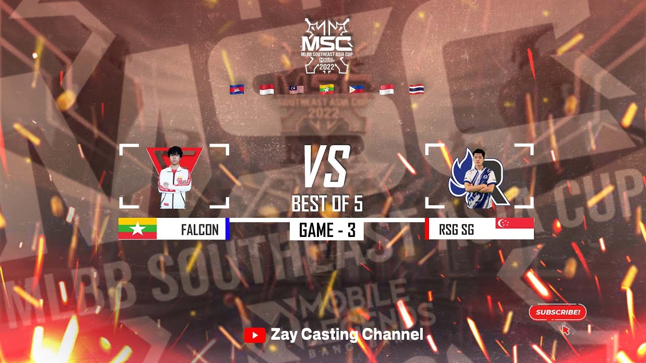 [Game - 3] Falcon Esports vs RSG SG MSC 2022 Day 4