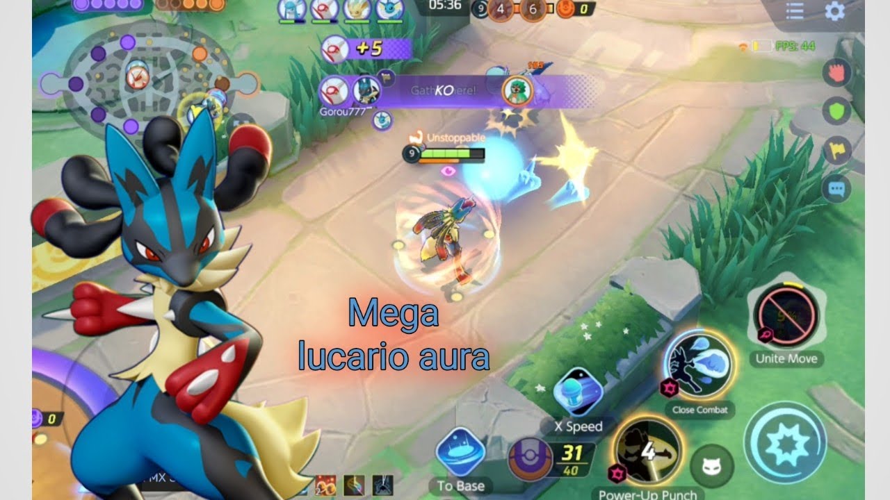 Finally Mega Lucario use karna aa gaya 😅 | Pokémon Unite