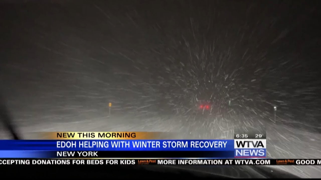 EDOH traveling to New York to help with winter storm recovery