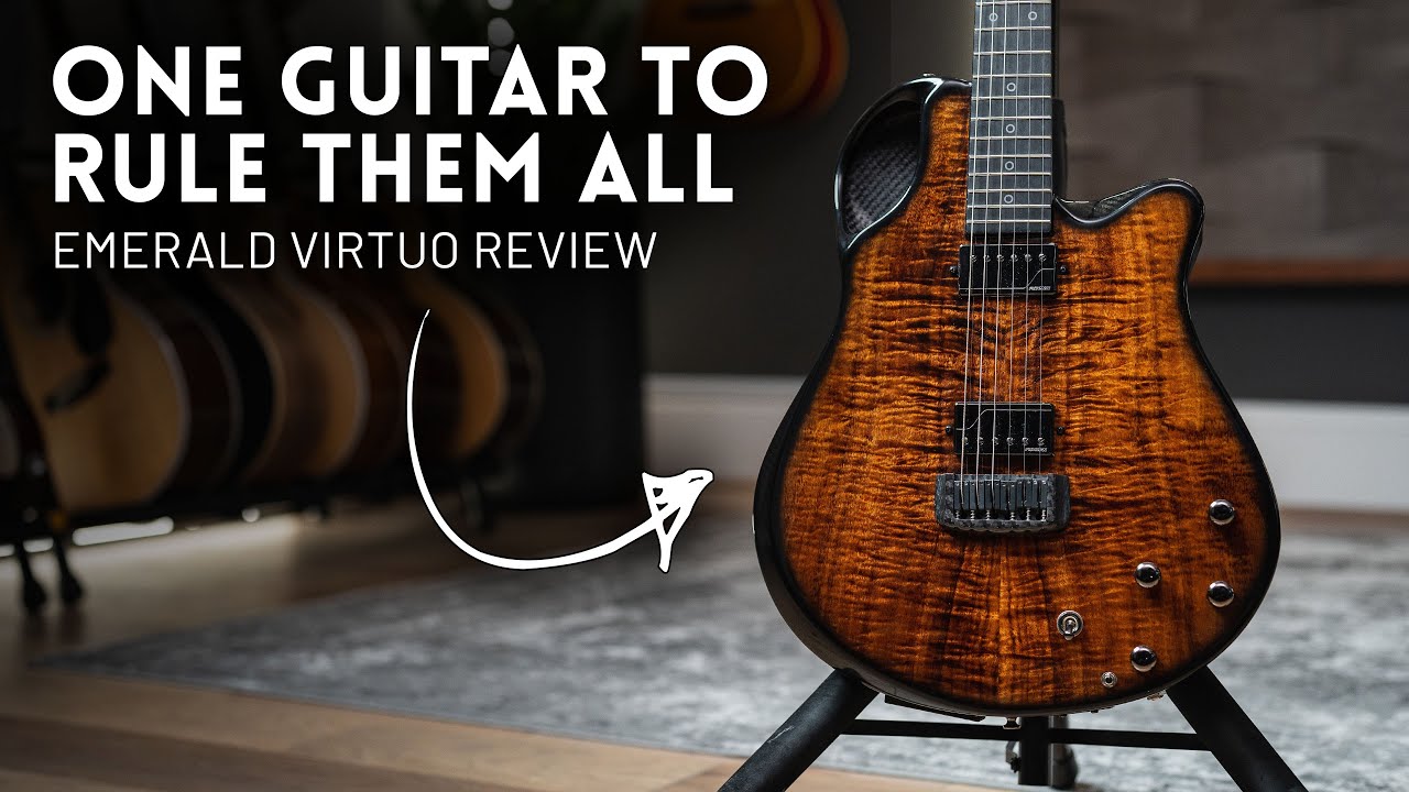 The Emerald Virtuo can do pretty much anything // One guitar to rule them all