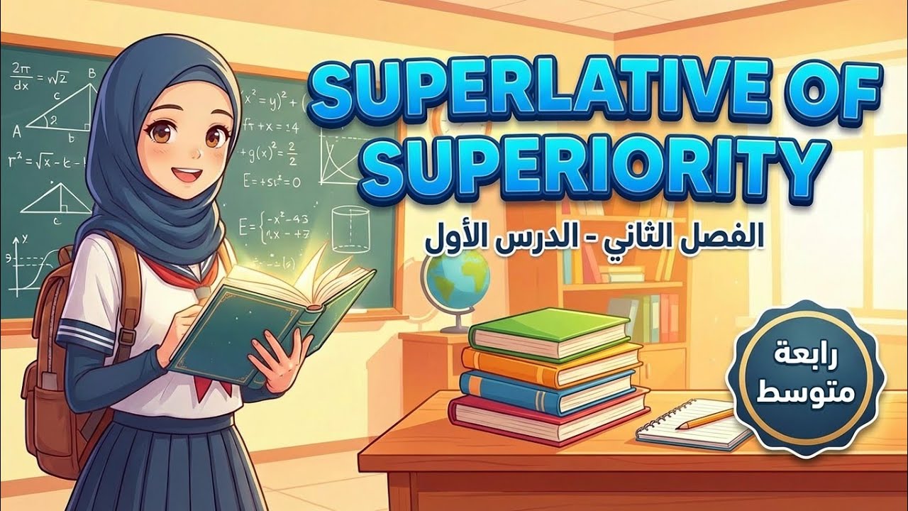 عندما تصل المقارنة الى القمة superlative of superiority👍