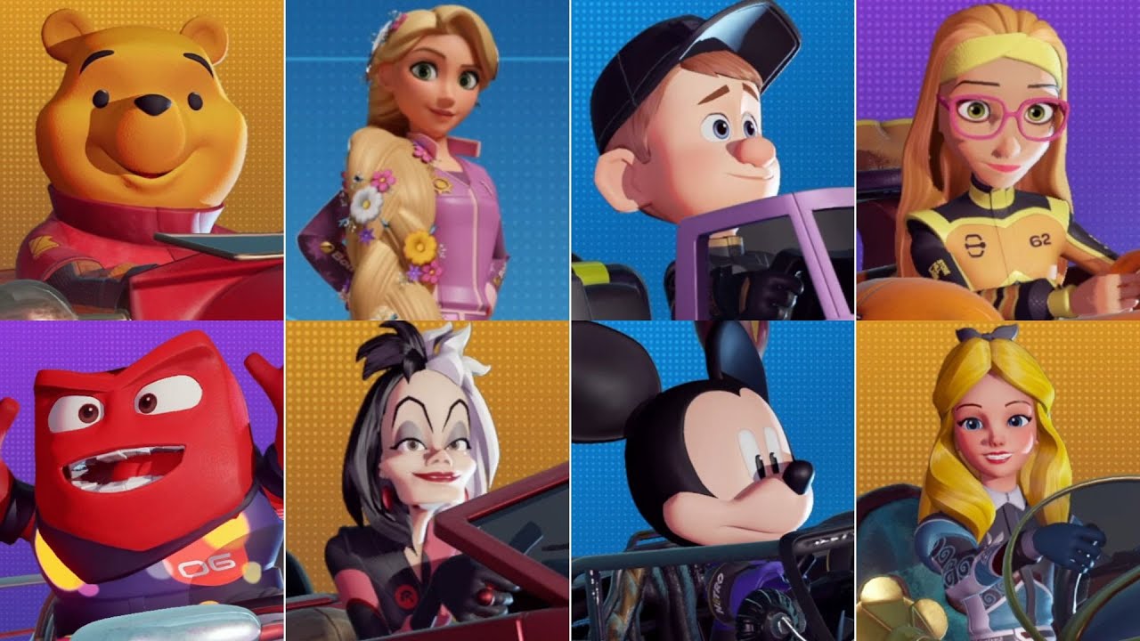Disney Speedstorm (PC) // Online Races - Season 16 (Winnie - Alice)