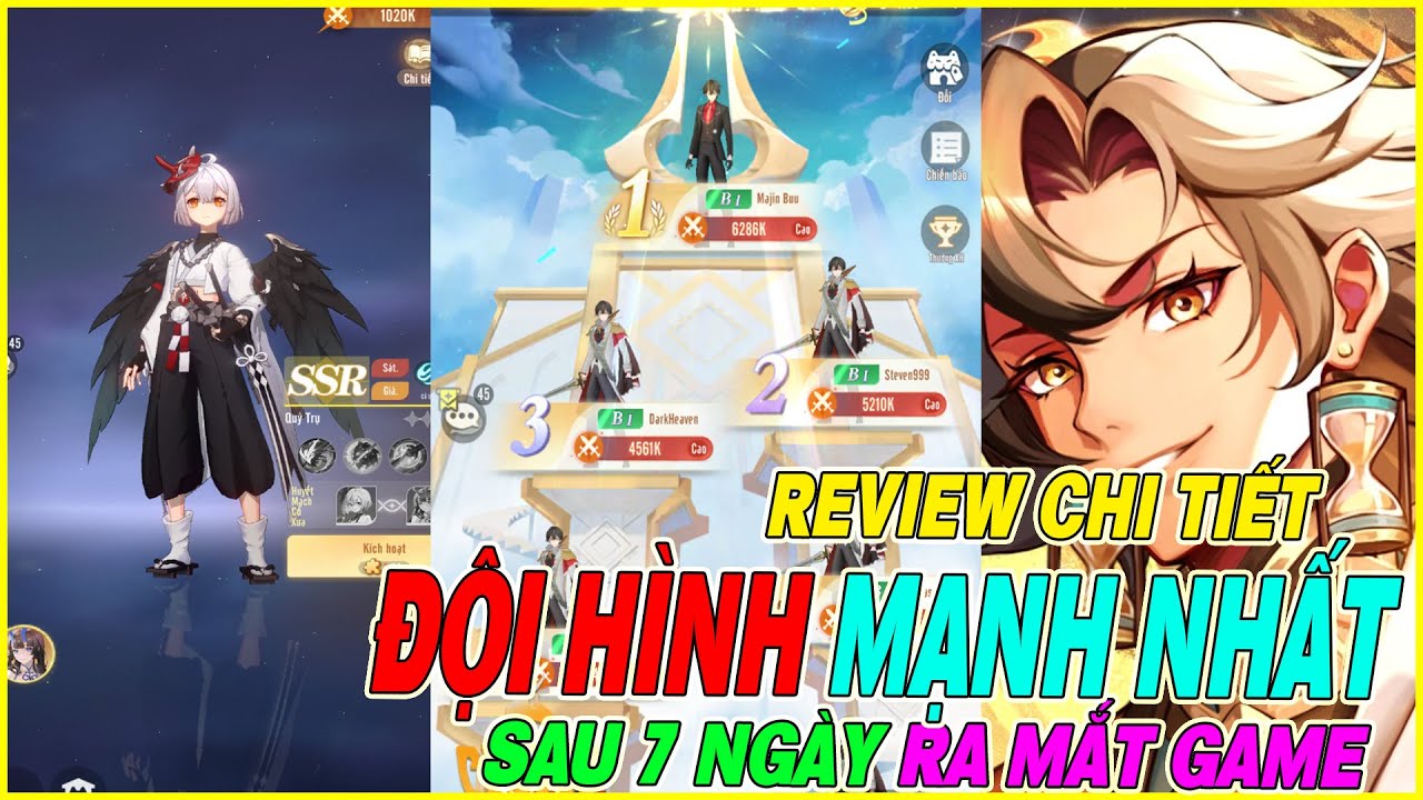 review đội h&igrave;nh top 1 Shinkai Impact Khởi Nguy&ecirc;n s1 sau 7 ng&agrave;y ra mắt