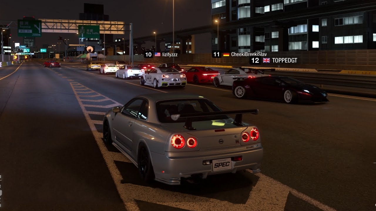 929-сильный Z-Tune R34 GTR справляется со всем в Gran Turismo 7 | Реалистичное лобби уличных гоно...