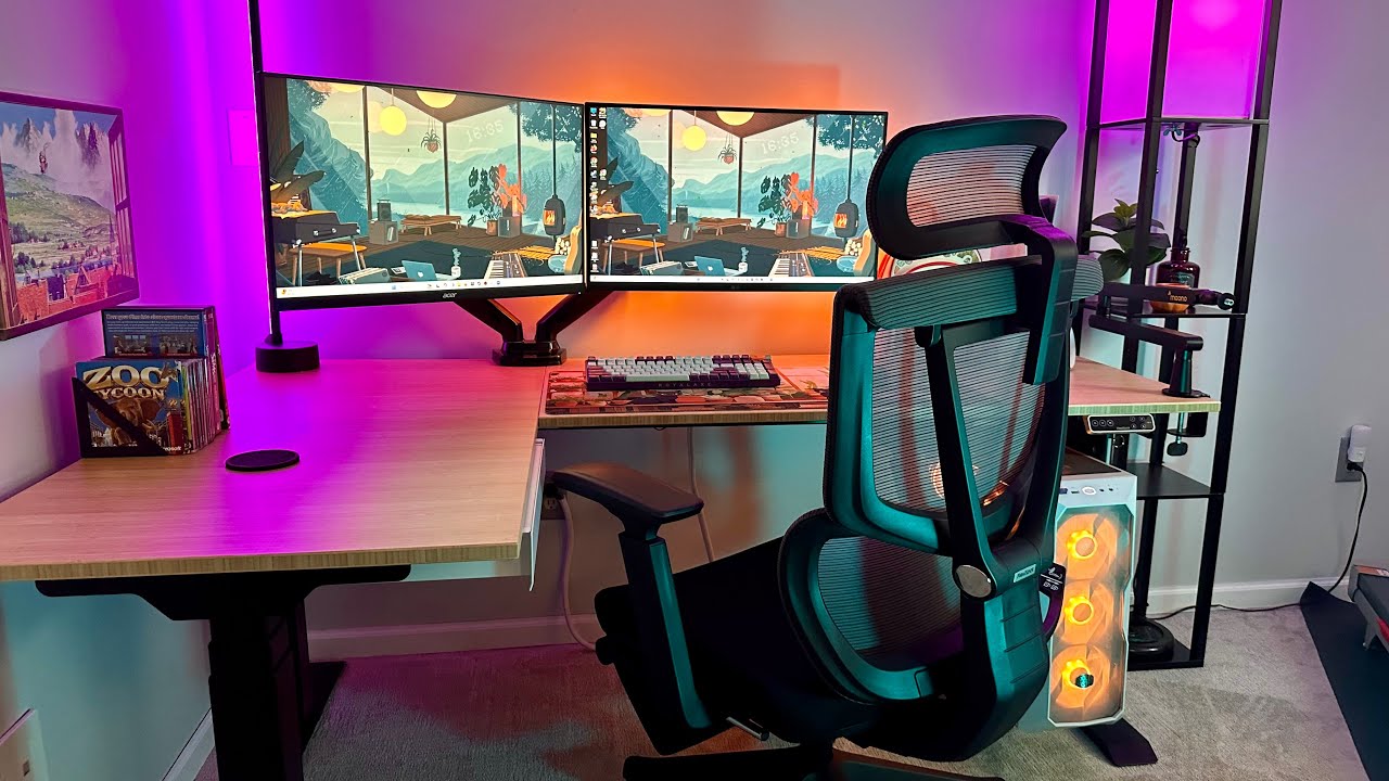 New Gaming Setup Just Got Even Better! | FlexiSpot C7 Ergonomic Chair Review