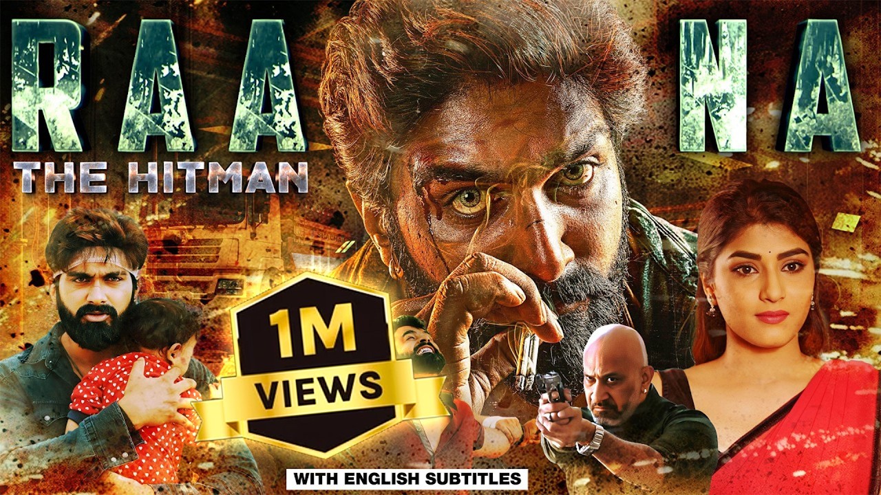 Raana The Hitman 2026 🎬 New Hindi Dubbed 4K Action Thriller | Rajavardan, Rihana | English Subtitles