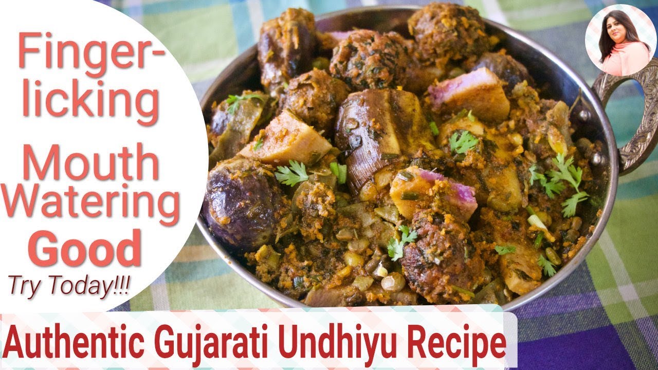 Authentic Gujarati Undhiyu Recipe, How To Make Undhiyo, Oondhiya, Undhiyu, Step by Step Full recipe.