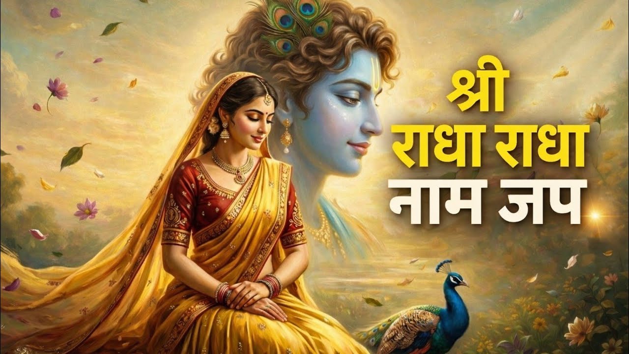 श्री राधा राधा नाम जप 🙏🌸 | Shri Radha Radha Naam Jap | Peaceful Bhajan