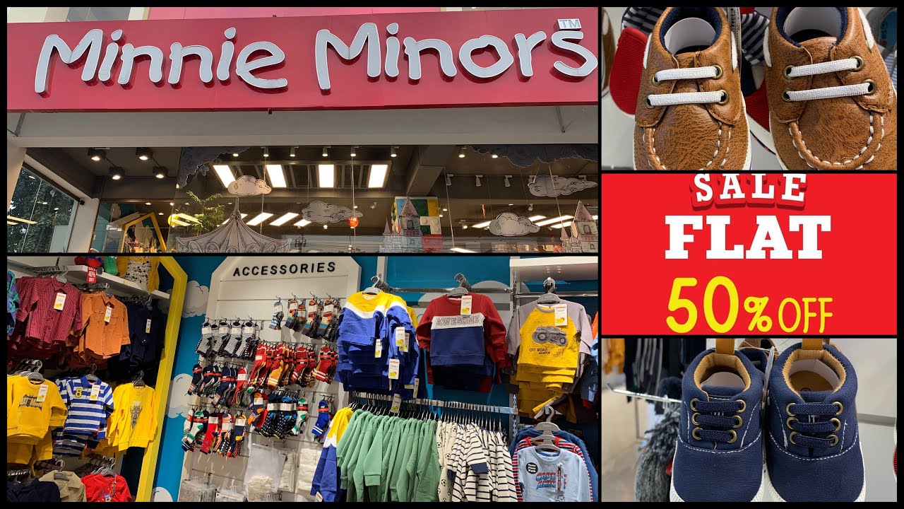 Flat 50% Off on winter collection at Minnie Minors | Jackets and sweater at Huge discount