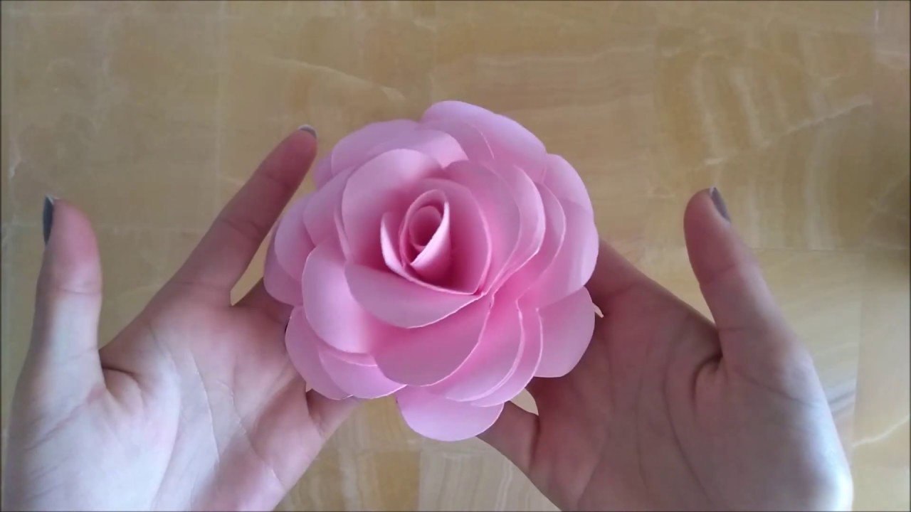 Flor de papel - Como hacer flores de papel