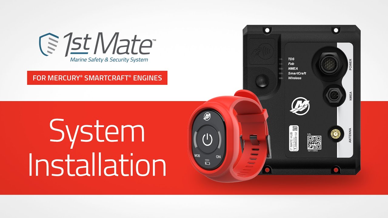 How-to Install the 1st Mate Marine Safety & Security System™ for Mercury® SmartCraft® Engines