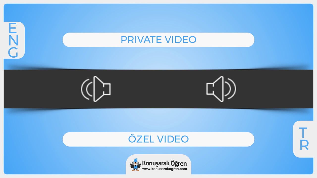 Private video Nedir? Private video İngilizce Türkçe Anlamı Ne Demek? Nasıl Okunur? Çeviri Sözlük