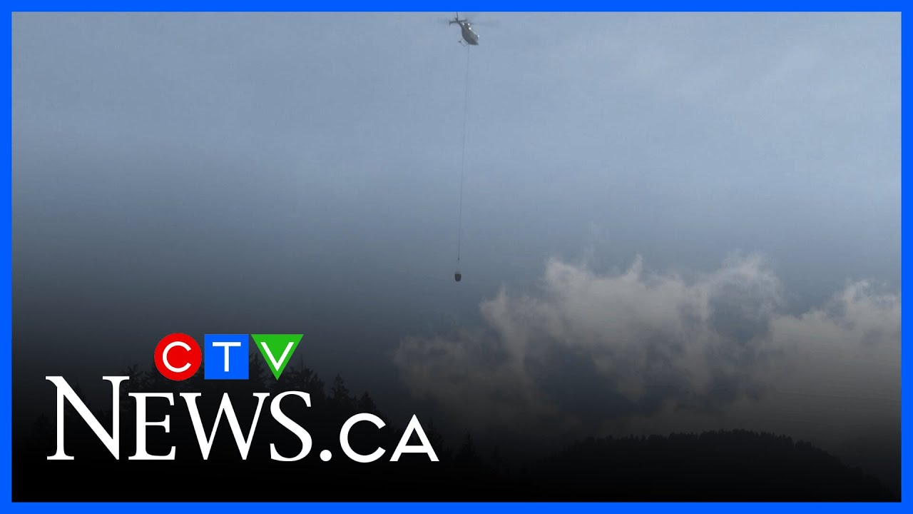Growth of Vancouver Island fire slows overnight
