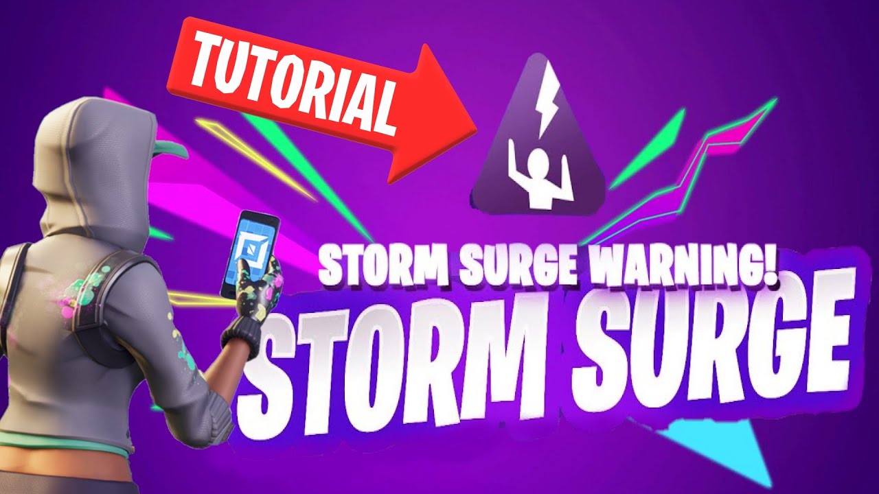 How To Make STORM SURGE In Fortnite Creative!