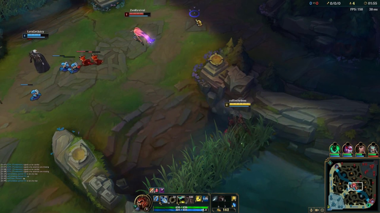 Level 2 Jarvan Gank AKA the second camp